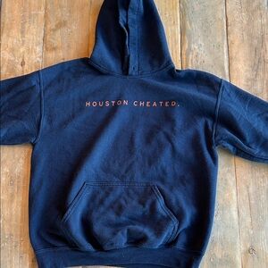 “Houston Cheated” Graphic Hoodie